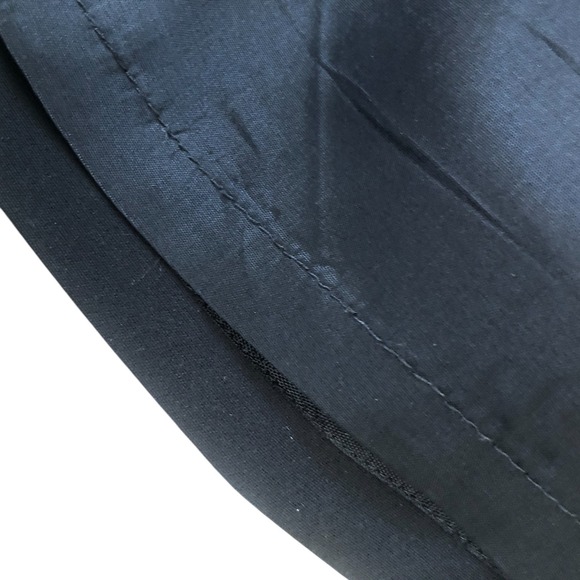 Tahari Black Sexy Illusion Long Sleeve Midi Cocktail Holiday‎ Party Dress Sz 4 - Picture 10 of 16